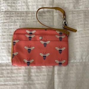 Fossil bumblebee wristlet